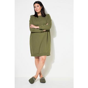 Sweatkleid, oversized, betonte Schultern