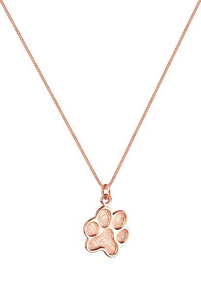 Elli  Collier Femmes Pendentif Patte Symbole Chien 