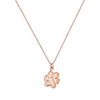 Elli  Collier Femmes Pendentif Patte Symbole Chien 