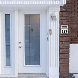 Northio Numéro de maison solaire Izoxis 24357  