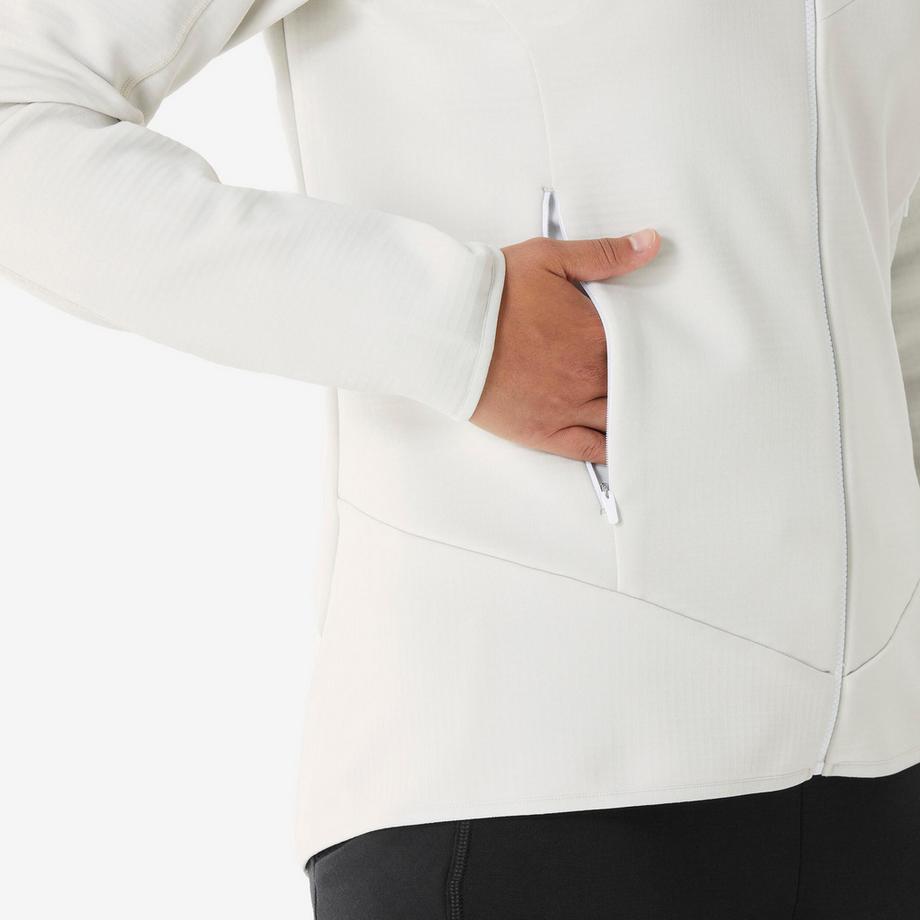 QUECHUA Fleece Wanderjacke  