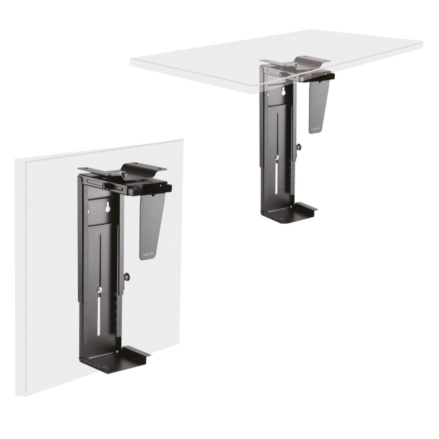 LogiLink Support ordinateur Table/mur réglable  