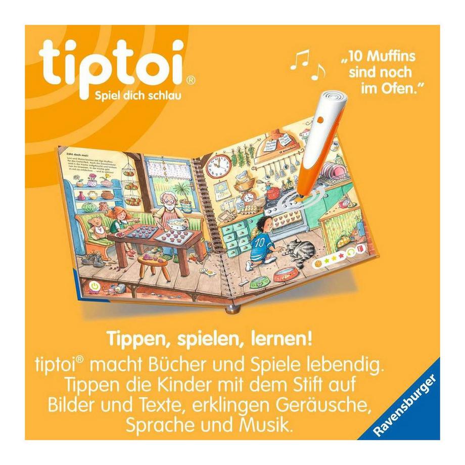 tiptoi® Meine Lern-Spiel-Welt: Zahlen und Mengen Tober, Heike; Harvey, Franziska (Illustrationen) Couverture rigide 