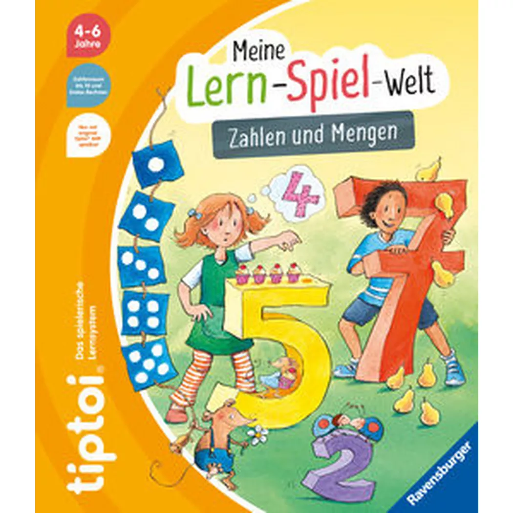 Ravensburger - tiptoi® Meine Lern-Spiel-Welt: Zahlen und Mengen, Tober, Heike; Harvey, Franziska (Illustrationen)