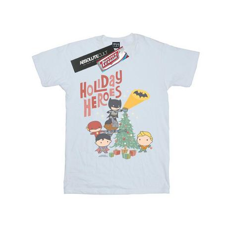 DC COMICS  Tshirt JUSTICE LEAGUE HOLIDAY HEROES 