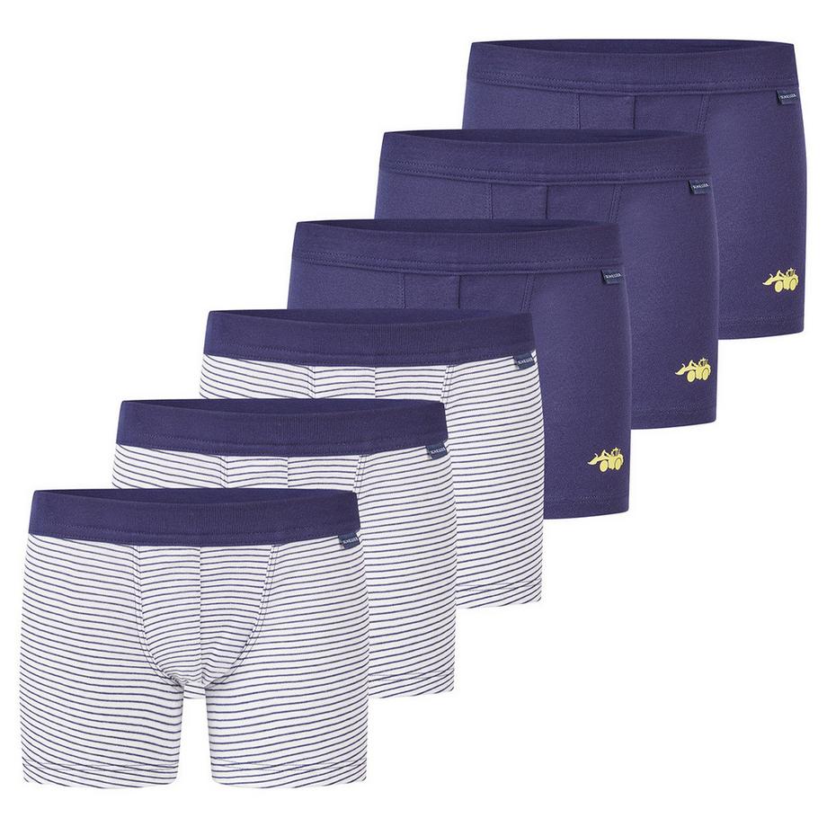 6er Pack Kids Boys Feinripp Organic Cotton - Shorts / Pants