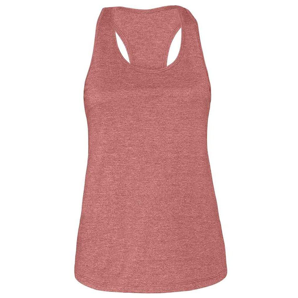 Image of Ärmelloses Oberteil Racerback Unisex Rot Bunt S
