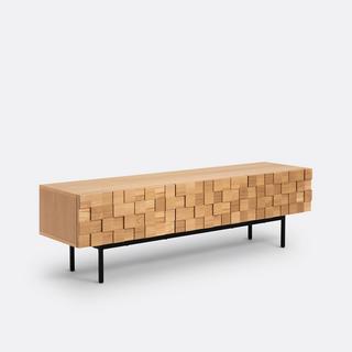 La Redoute Intérieurs TV-Möbel Madria mit 3 Türen  