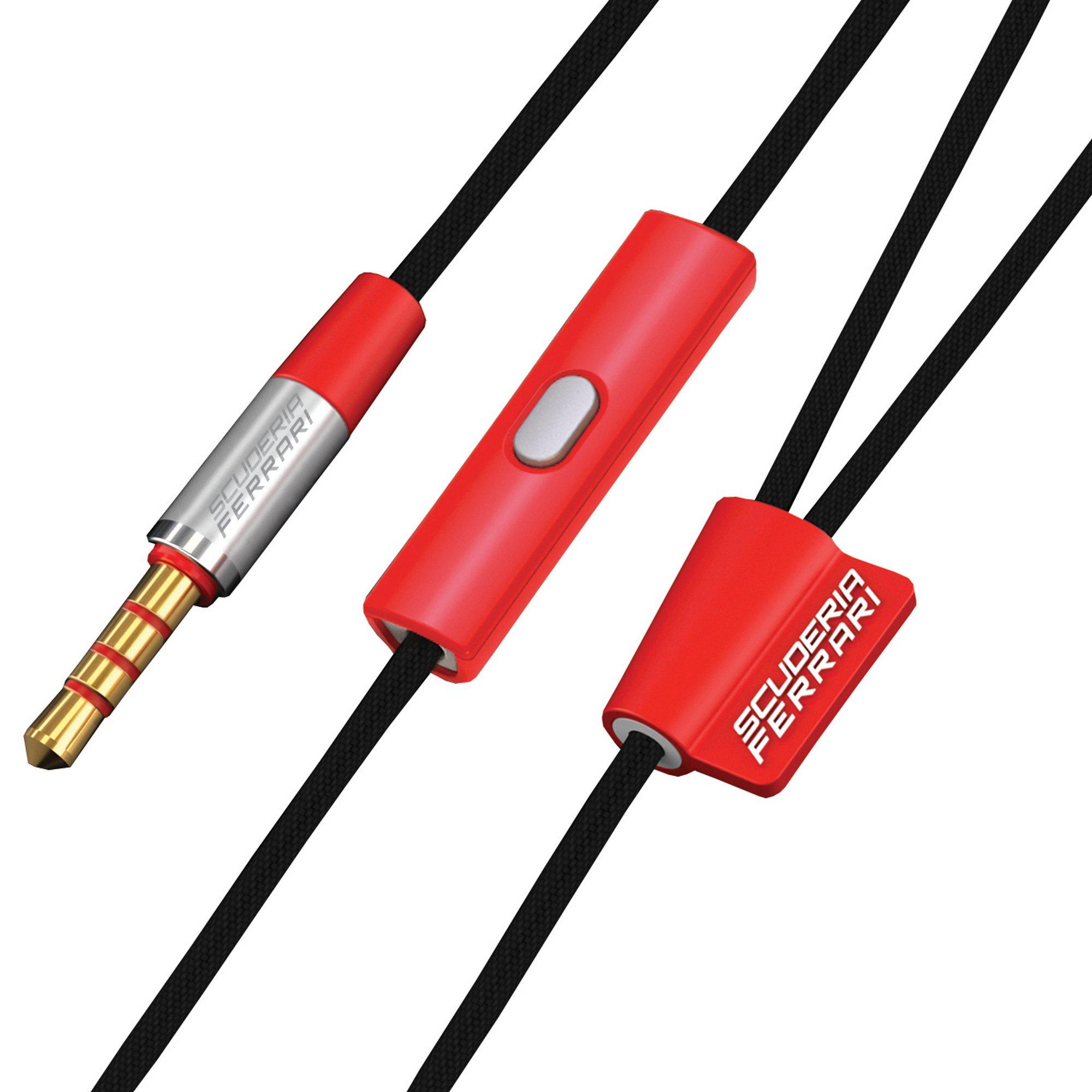 Ferrari by Logic3  Ferrari by Logic3 Scuderia S100 Auricolare Cablato In-ear Rosso 