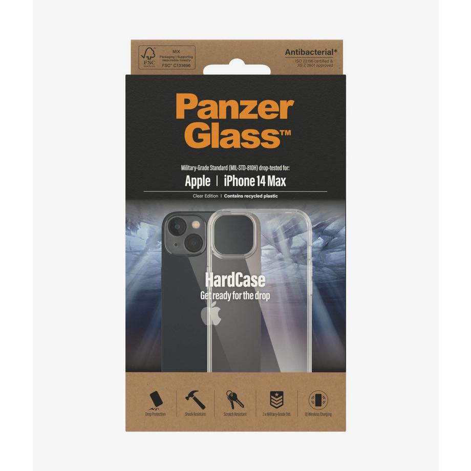 PanzerGlass  HardCase coque de protection pour téléphones portables 17 cm (6.7") Housse Transparent 