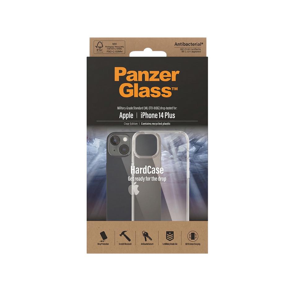 PanzerGlass  HardCase coque de protection pour téléphones portables 17 cm (6.7") Housse Transparent 