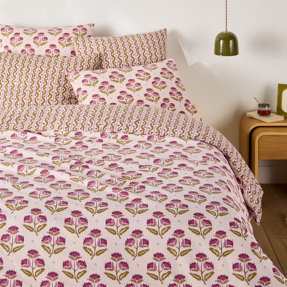 La Redoute Intérieurs Housse de couette en coton lavé  