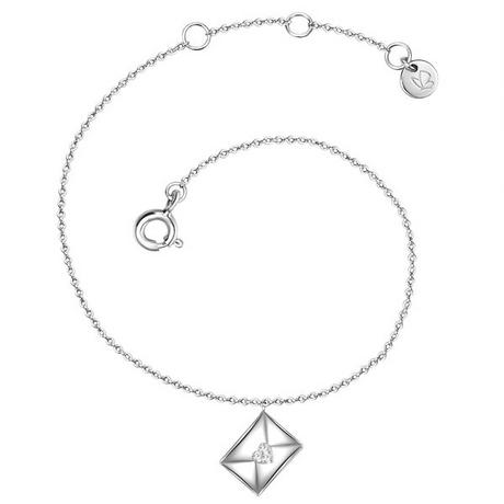 Glanzstücke München  Femme Bracelet en argent Enveloppe 