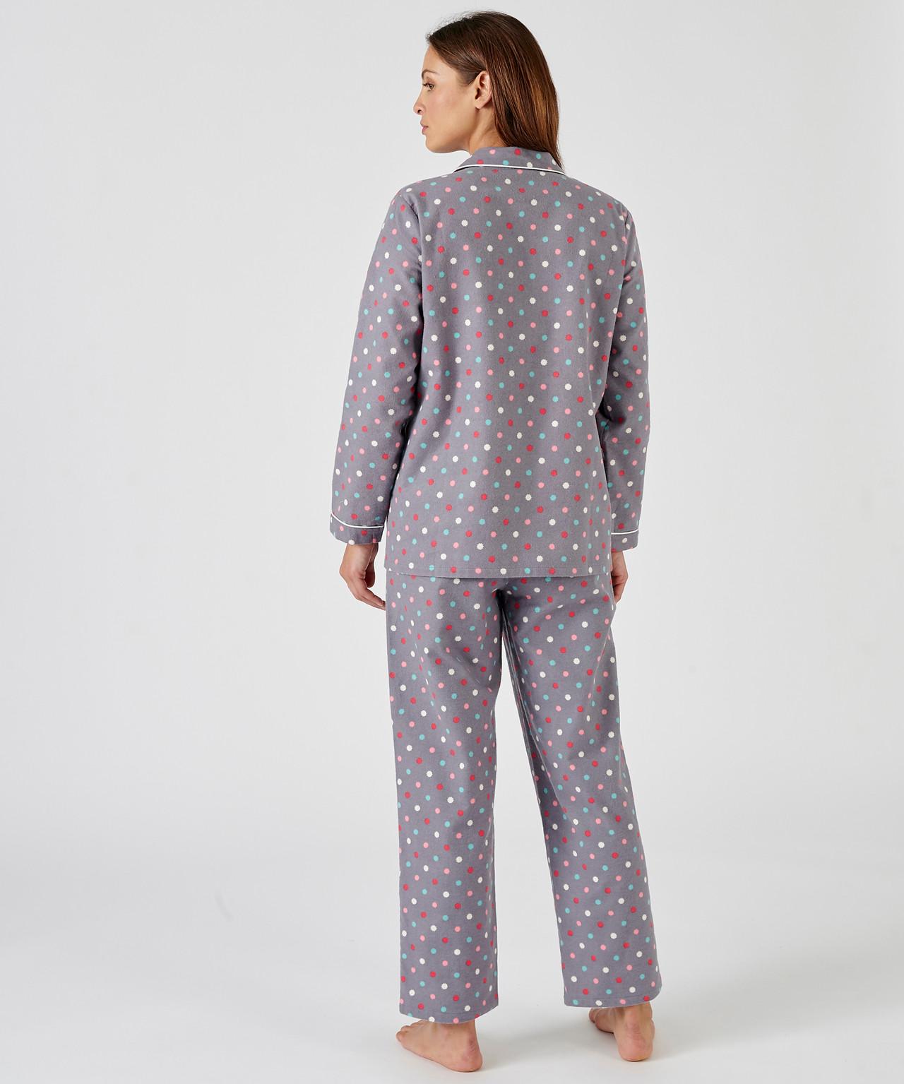 Damart  Pyjama Flanell aus bedruckter Baumwolle 