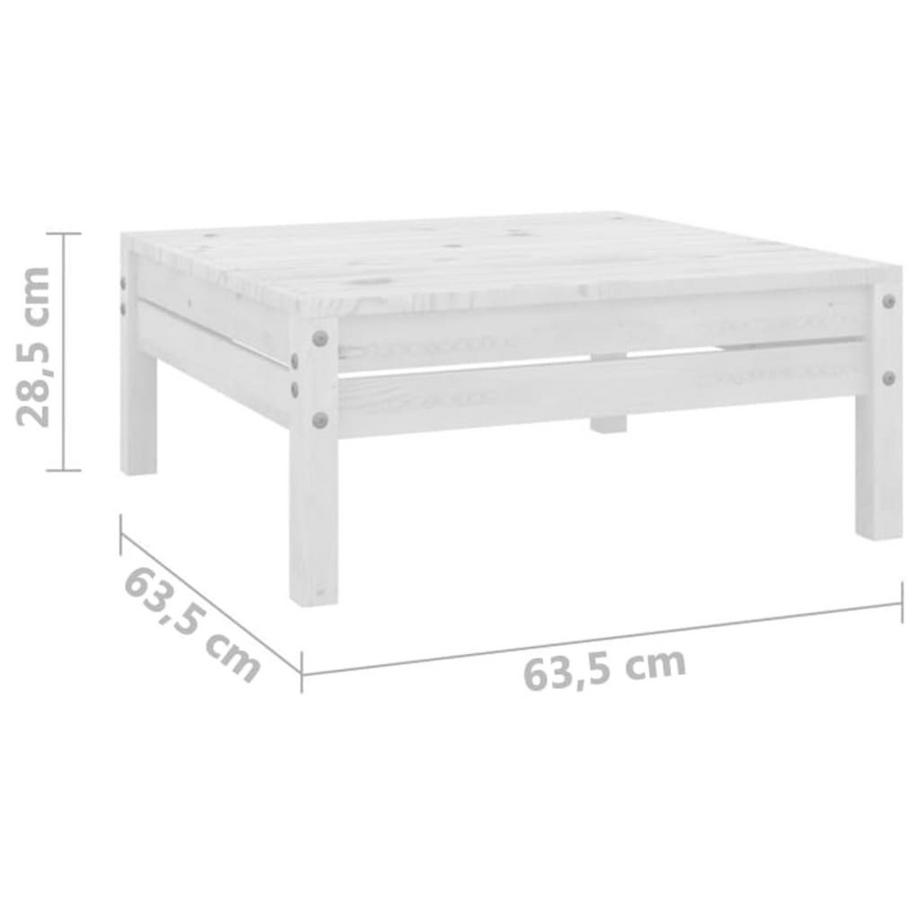 VidaXL Ensemble de meubles de jardin bois de pin  