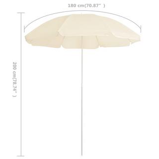 VidaXL Parasol de jardin  