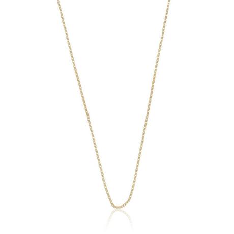 MUAU Schmuck  Collier Venezianer Gelbgold 375, 0.9mm, 42cm 