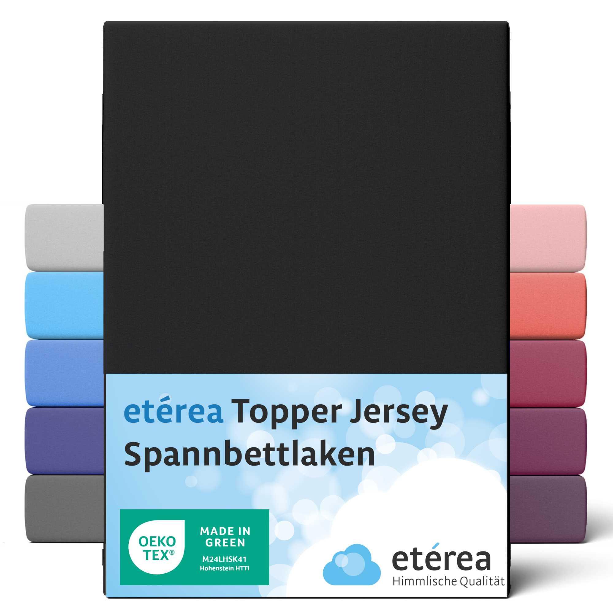 etérea Himmlische Qualität Topper Lenzuolo da camera in jersey comfort  