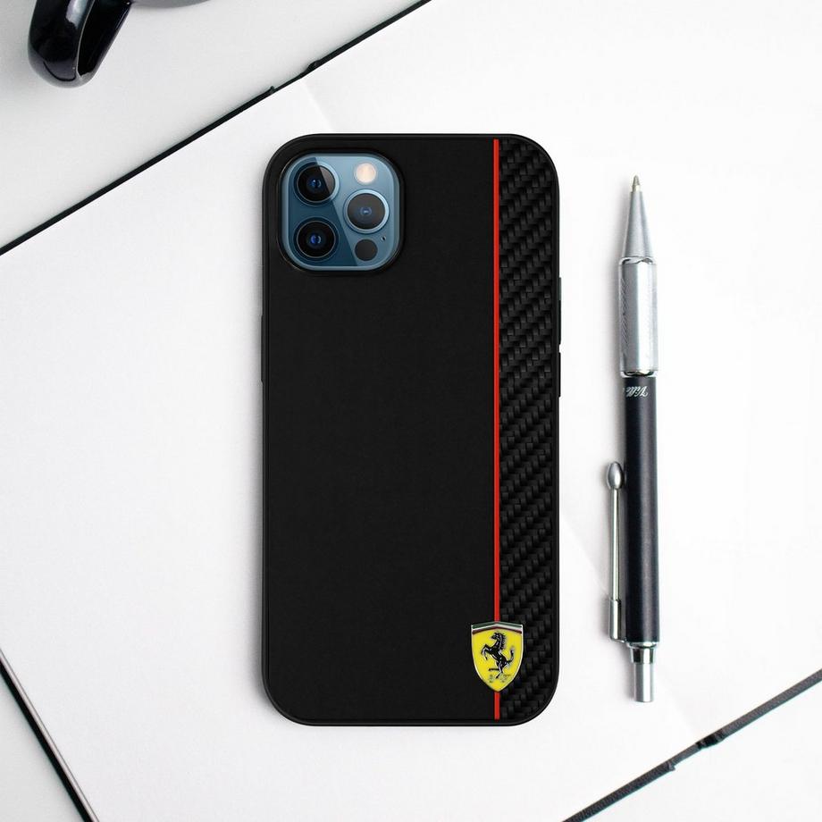 Ferrari  Apple iPhone 12 Pro Max - Polycarbonat Schutzhülle 