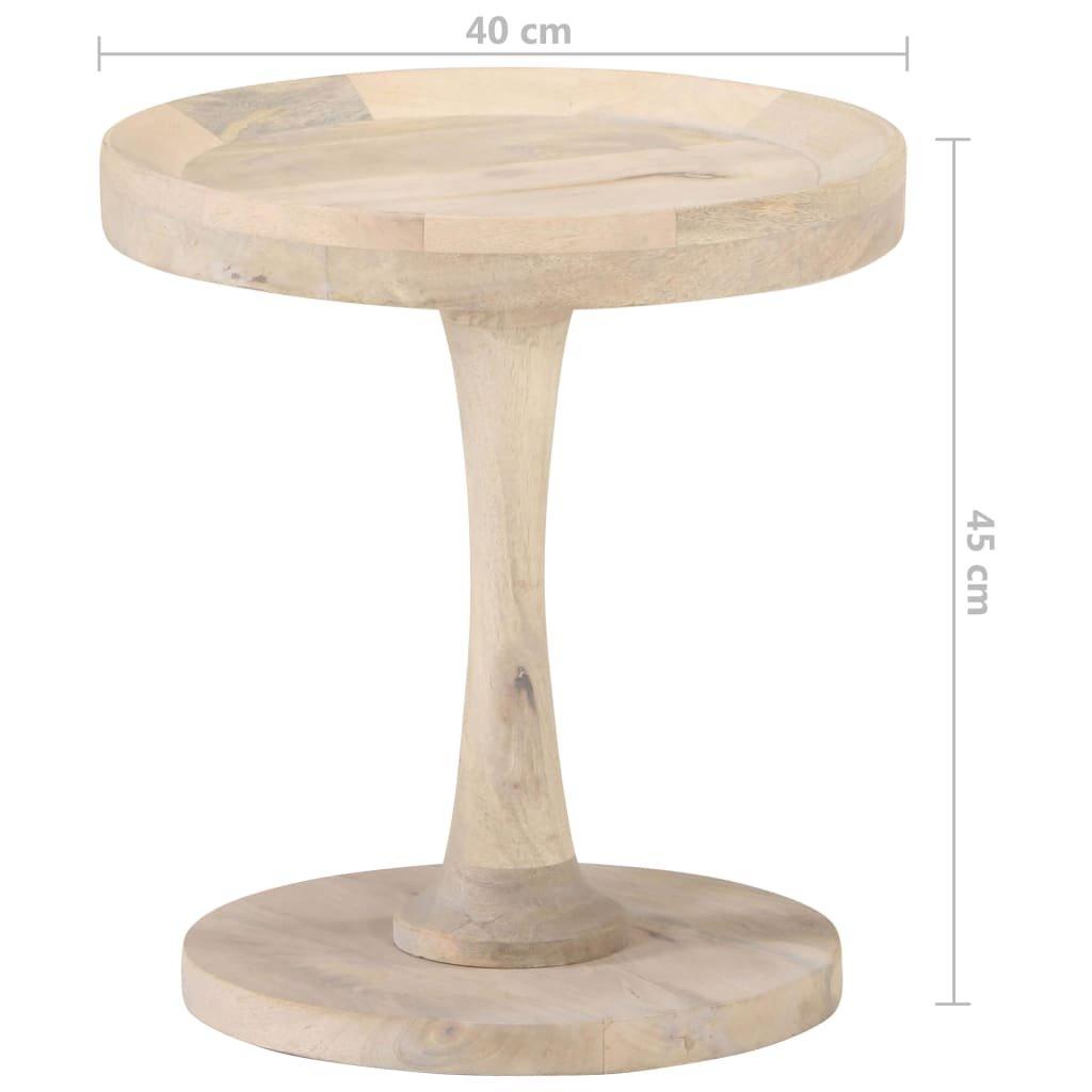 VidaXL Table d'appoint bois  