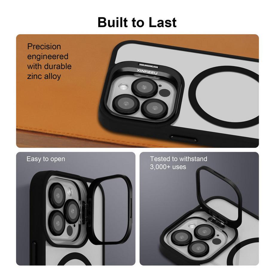 Cadorabo  iPhone 14 PRO Hülle Magsafe kompatibel inkl. Kameralinsen Schutz 