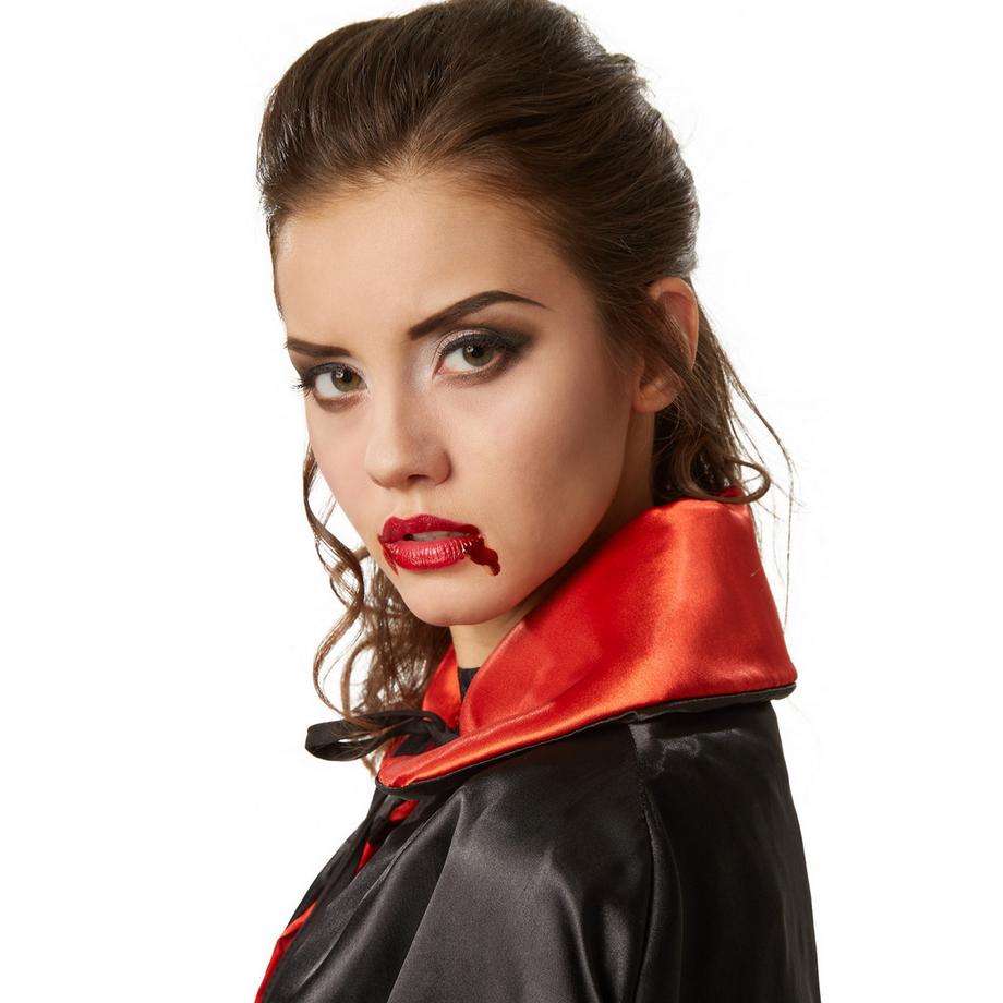 Tectake  Mantello da vampiro con motivo “pipistrello” 