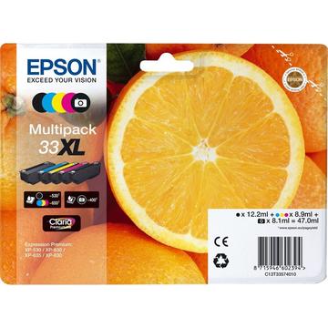 Epson 33XL Multipack - Confezione da 5 - 47