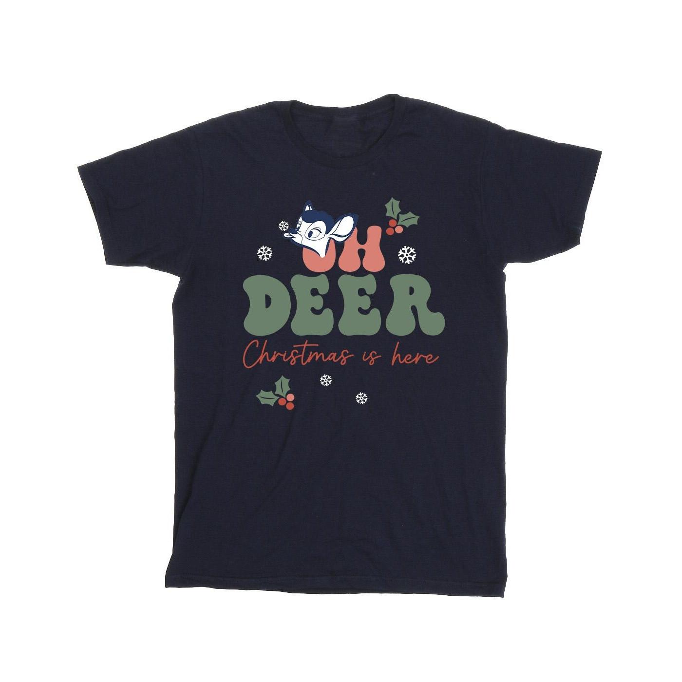 Image of Bambi Oh Deer Tshirt Jungen Marine 128