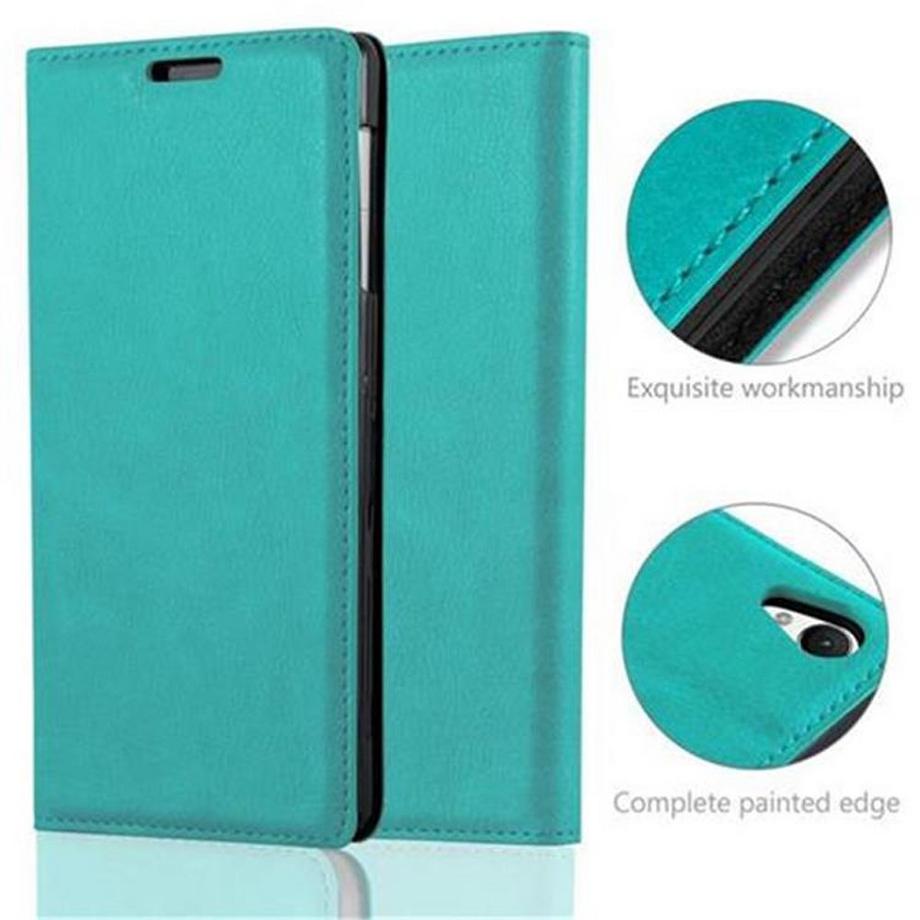 Cadorabo  Housse compatible avec Sony Xperia Z1 - Coque de protection avec fermeture magnétique, fonction de support et compartiment pour carte 