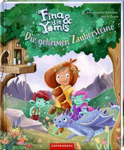 Fina & die Yomis - Die geheimen Zaubersteine (Bd. 1) Scharmacher-Schreiber, Kristina; Grote, Anja (Illustrationen) Gebundene Ausgabe 