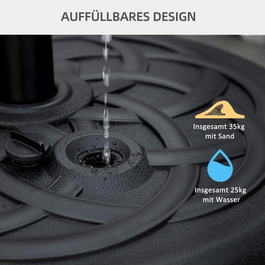 Outsunny Schirmständer  