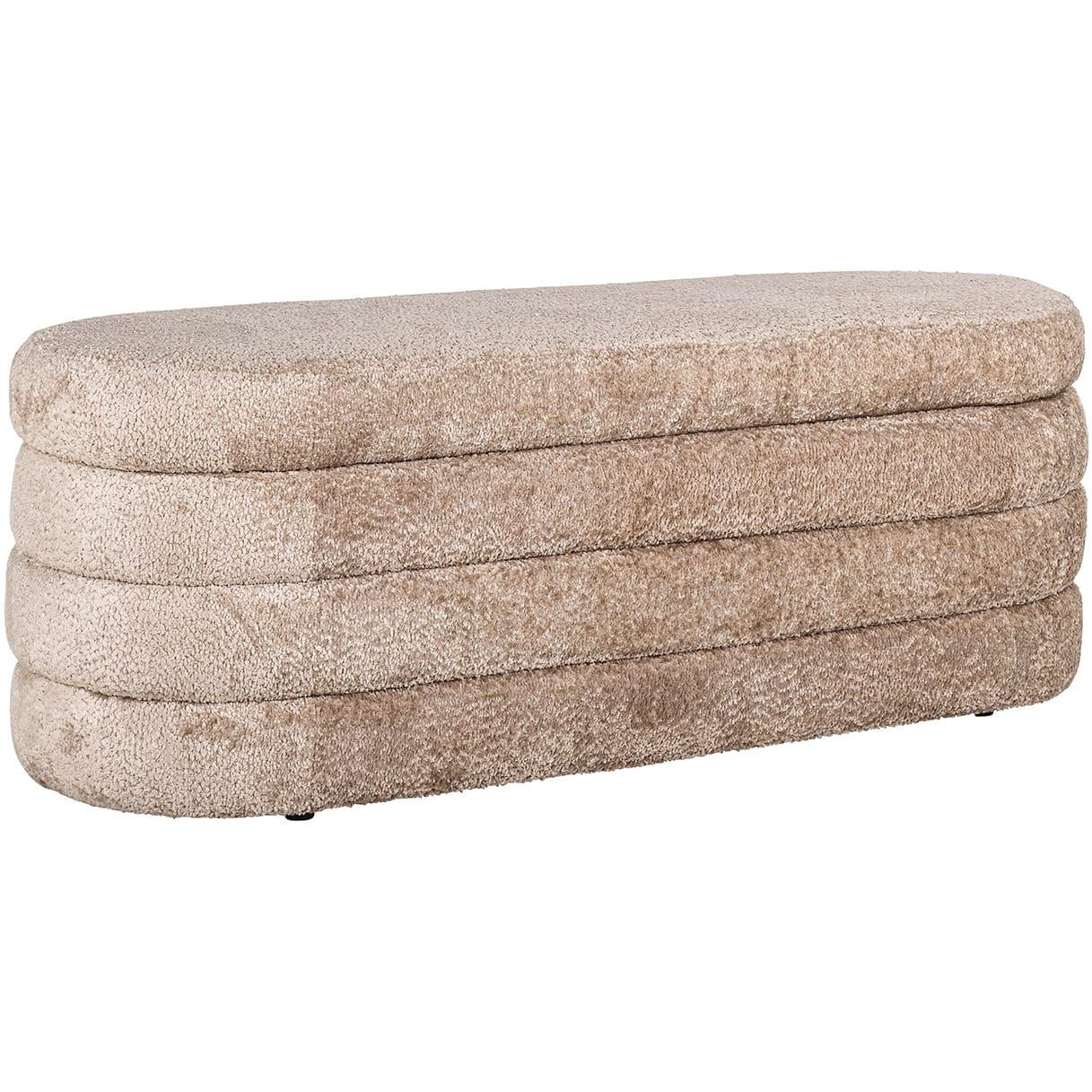 Image of Pouf Camille sheep nature Pouf Camille sheep nature