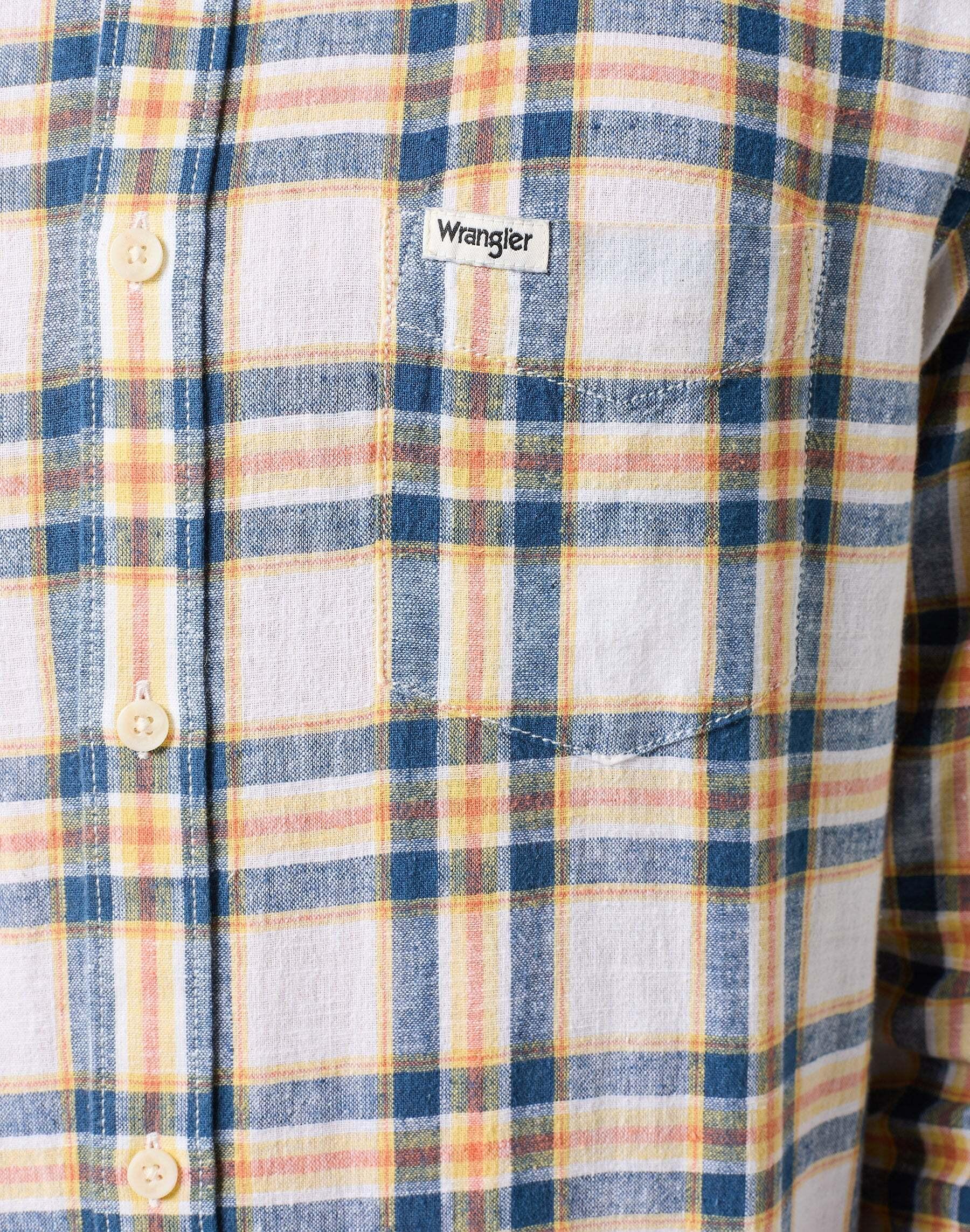 Wrangler  Chemise Langarm One Pocket Shirt 