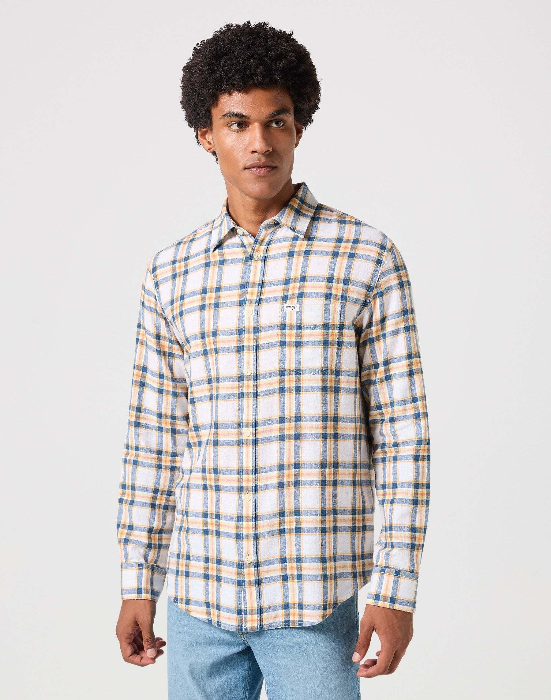 Wrangler  Chemise Langarm One Pocket Shirt 