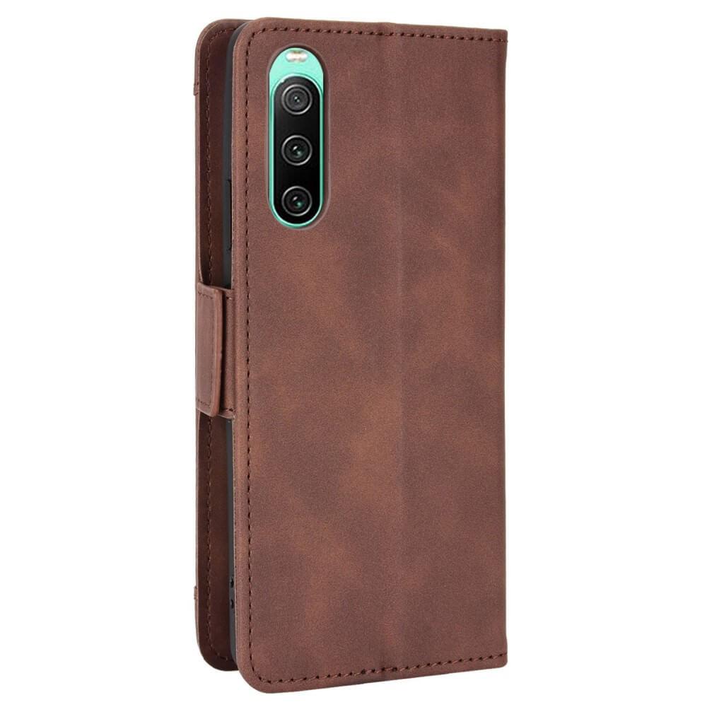 Cover-Discount  Sony Xperia 10 Iv - Custodia Con Slot Per Carte Di Credito 