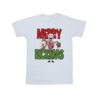 Rick And Morty  Tshirt MERRY RICKMAS 