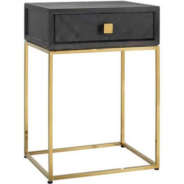 Comodino Blackbone oro nero 50