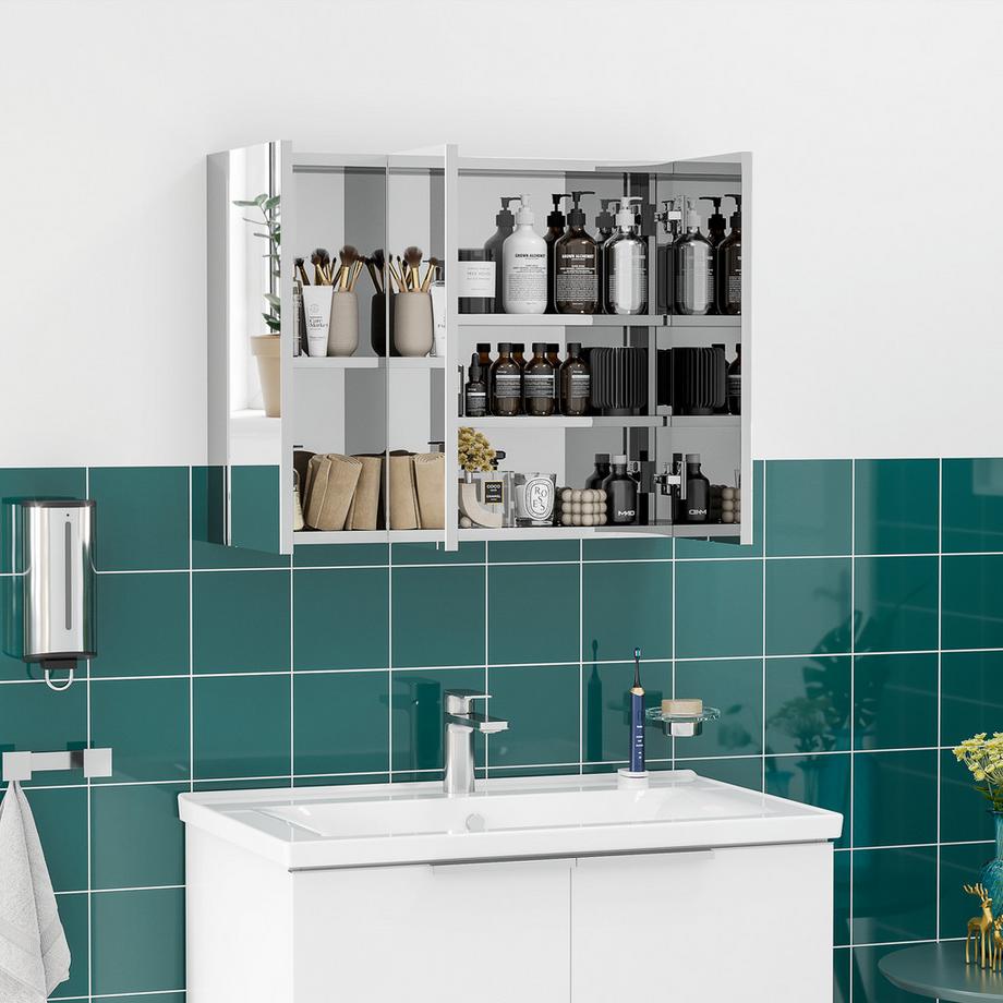 Kleankin Armoire à miroir  