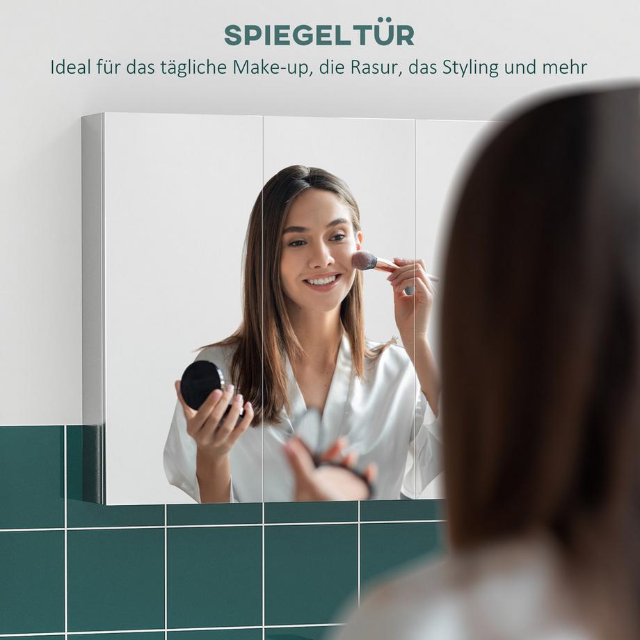 Kleankin Armoire à miroir  