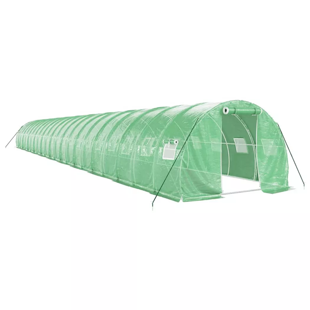 VidaXL - Gewächshaus polyethylen, One Size, Grün