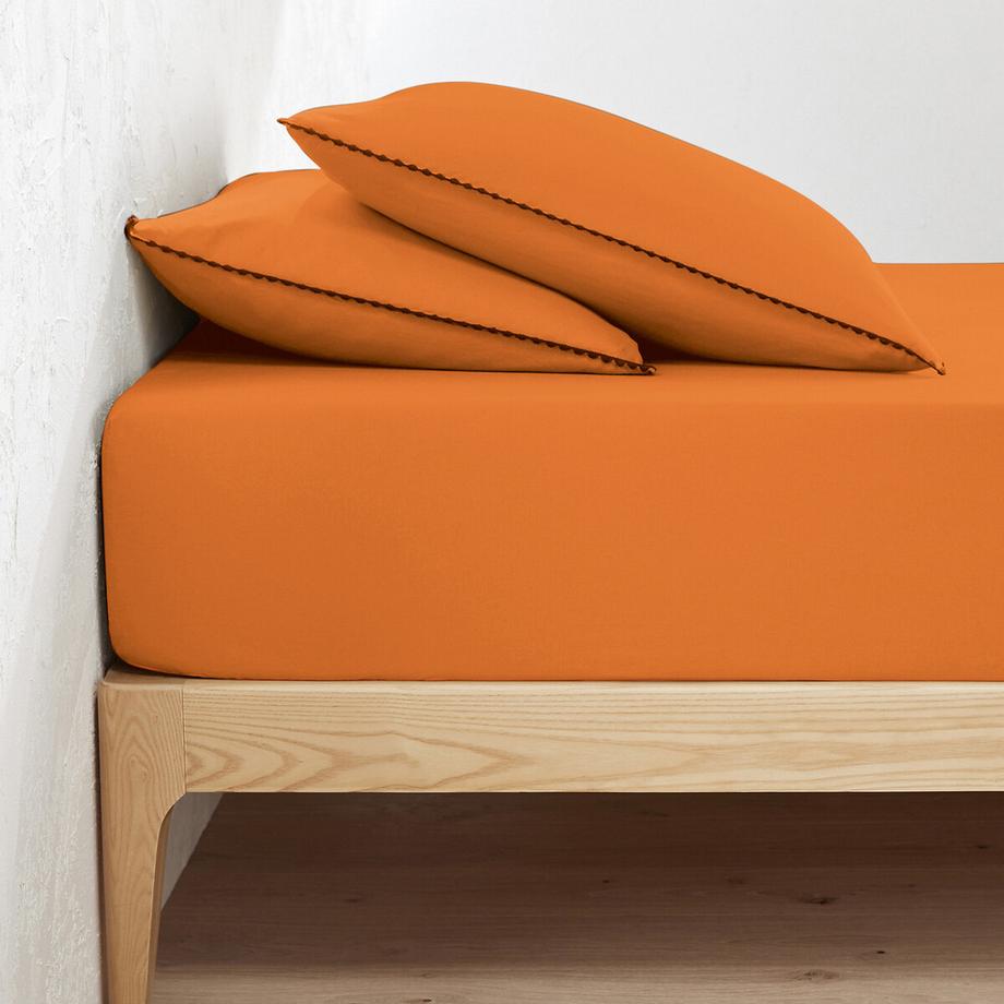 La Redoute Intérieurs Drap Housse Brodé Merida  