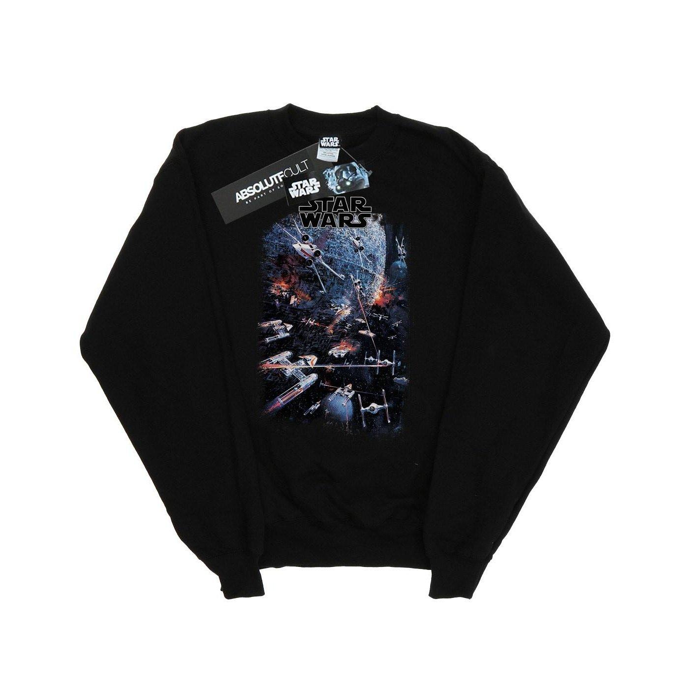 Image of Universe Battle Sweatshirt Damen Schwarz L