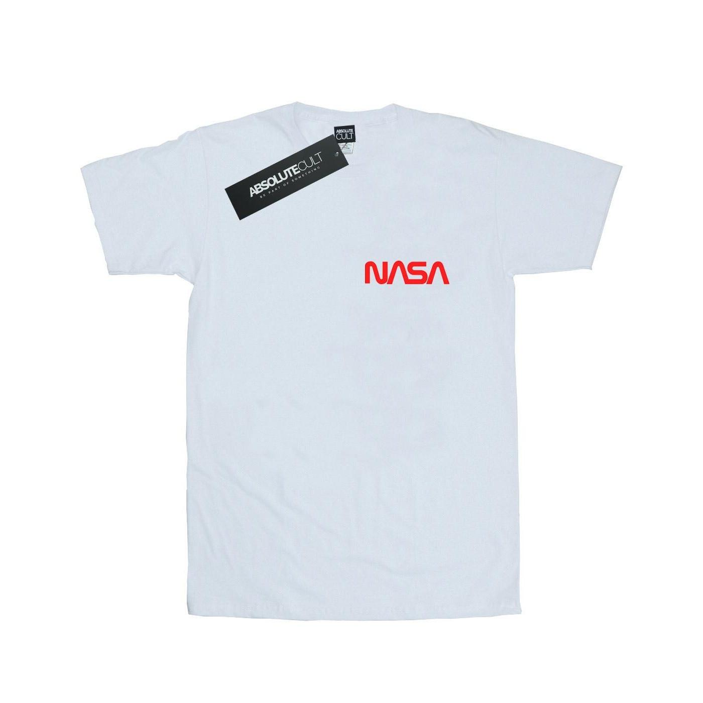 Image of Modern Logo Chest Tshirt Herren Weiss XXL