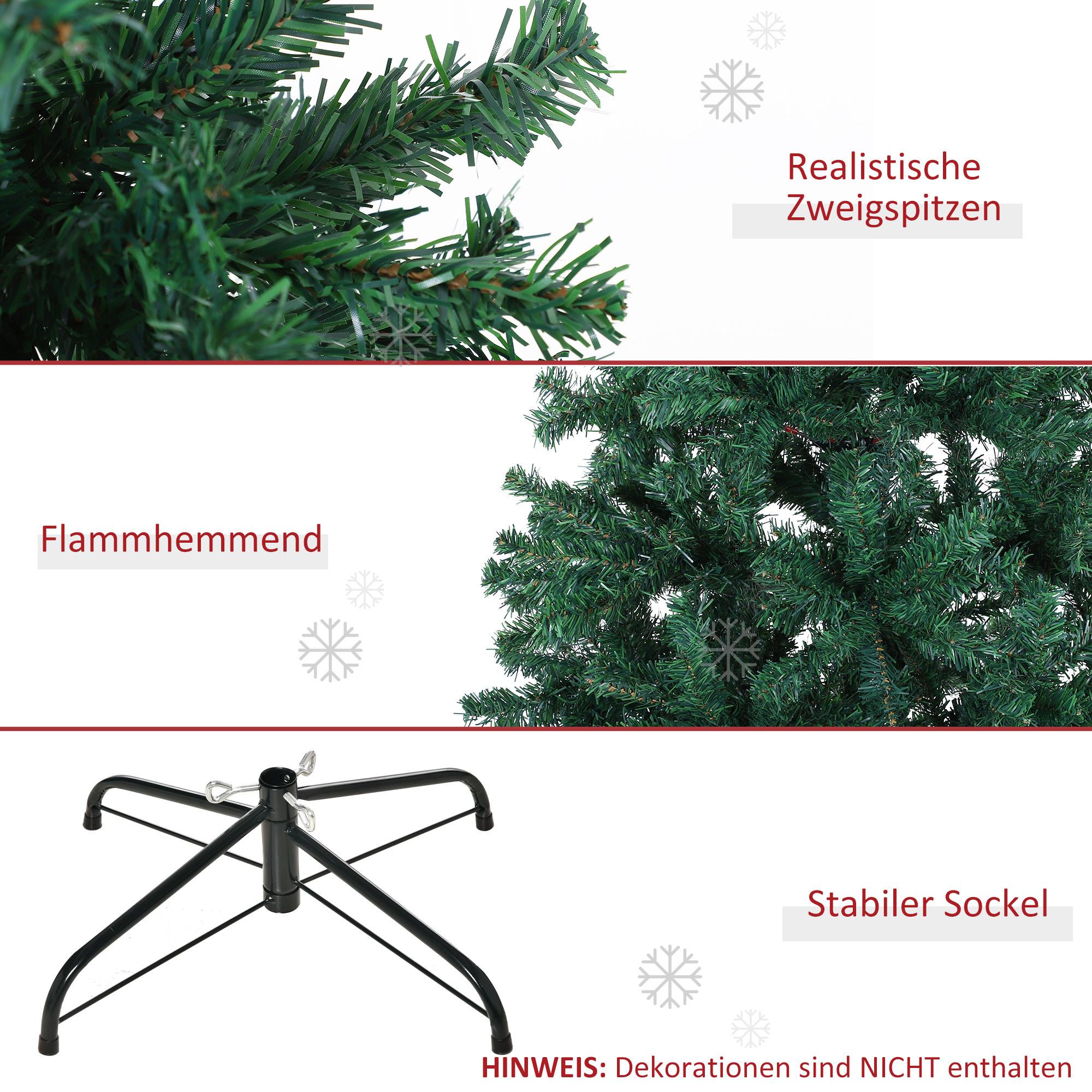 HOMCOM Weihnachtsbaum  