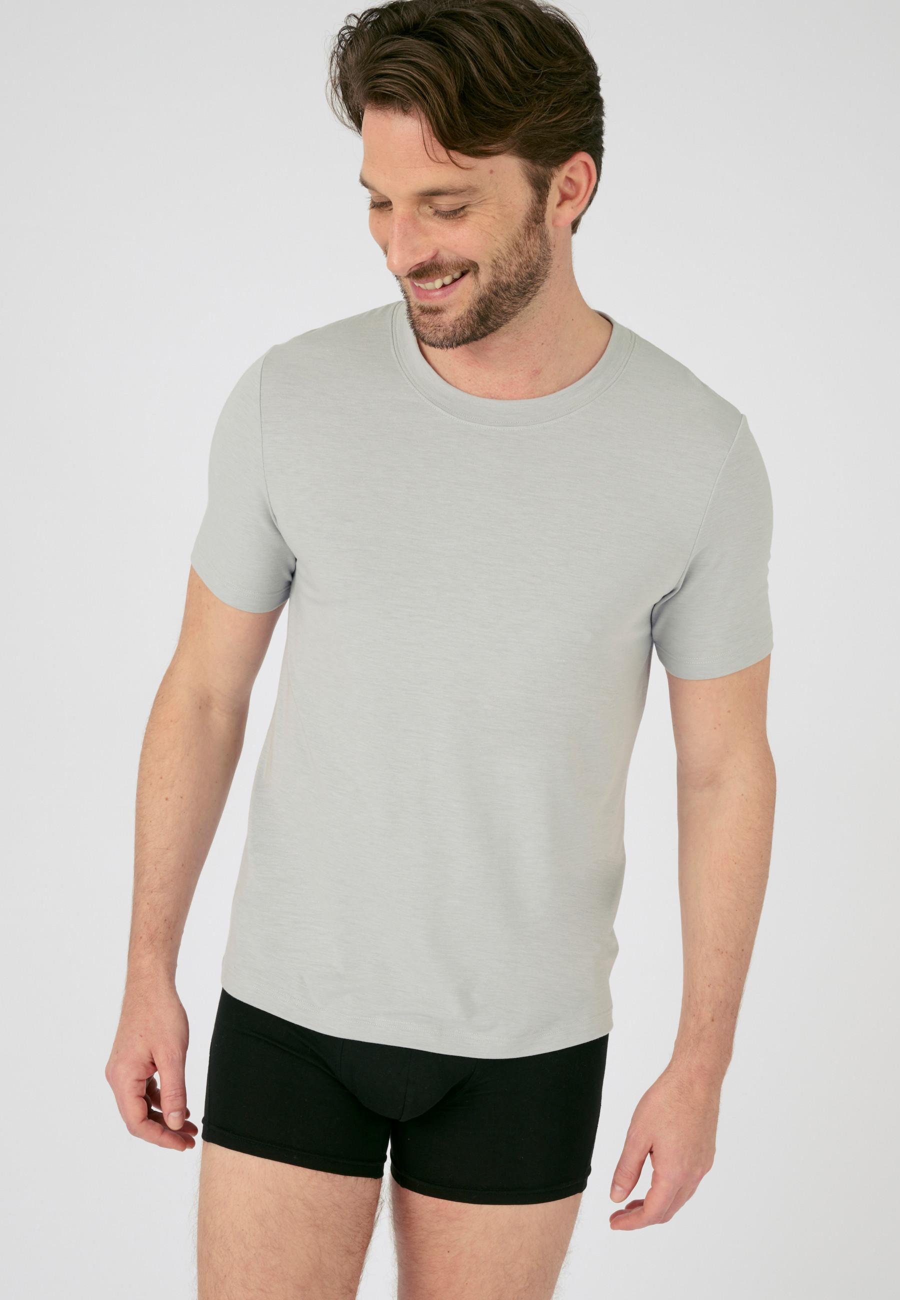 Image of Thermoregulierendes T-shirt Herren Grau L