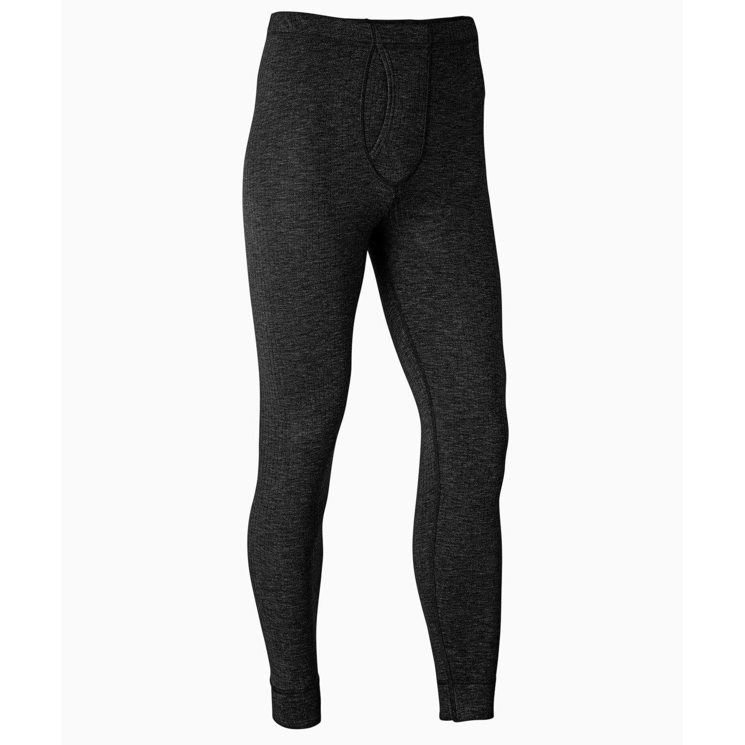 Image of Lange Unterhose Mit Eingriff. Unisex Schwarz L