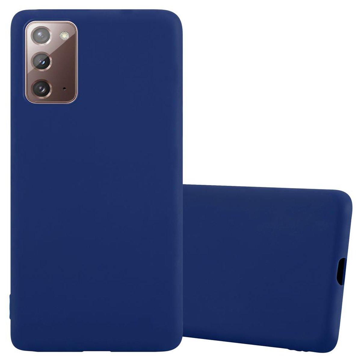 Cadorabo  Housse compatible avec Samsung Galaxy NOTE 20 - Coque de protection en silicone TPU flexible 