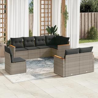 VidaXL Garten sofagarnitur poly-rattan  