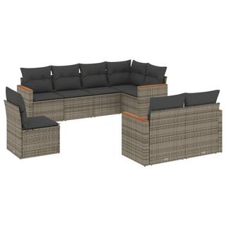 VidaXL Garten sofagarnitur poly-rattan  