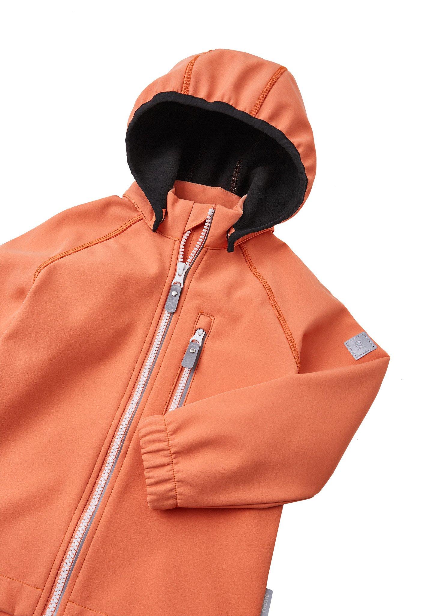 Reima  Kinder Softshell Jacke Vantti Cantaloupe orange 